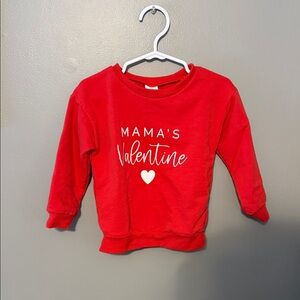 Red Valentine's Kids Shirt